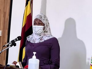 Dr. Aminah Zawedde, the Permanent Secretary of the Ministry of ICT and National Guidance.