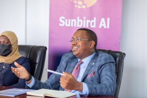 His Worship the Mayor of Entebbe, Fabrice Brad Rulinda commenting on Sunbird’s AI-powered platform.
