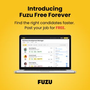 Free Forever Plan dashboard on the Fuzu platform.