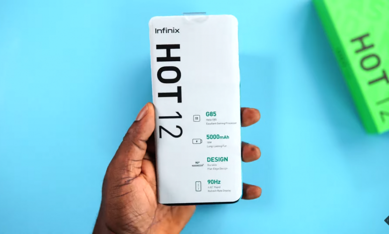 Infinix HOT 12 described as a "fresh smartphone that integrates long endurance and fun". (PHOTO: Fred's Tech Hub)