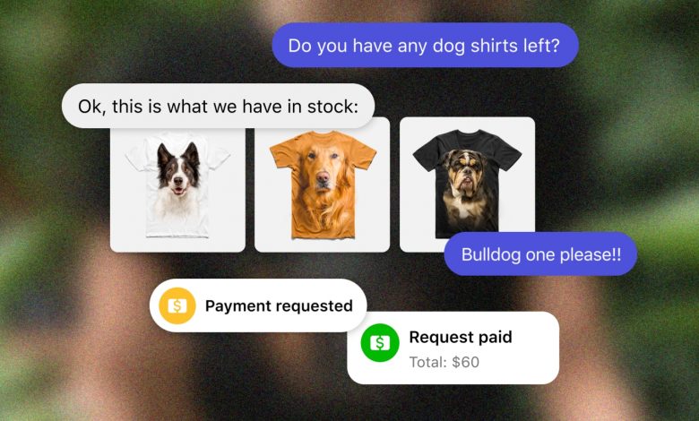 You can now make purchases from small businesses directly in chats on Instagram. (PHOTO: Meta Inc.)