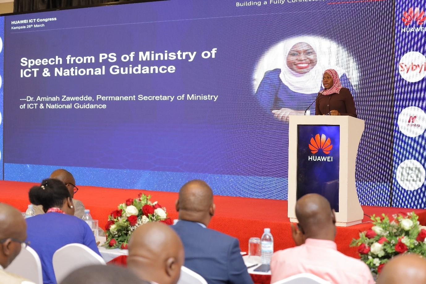 Permanent Secretary Ministry of ICT and National Guidance, Aminah Zawedde.