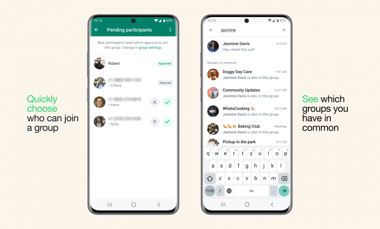 WhatsApp are making groups more manageable for admins and easier to navigate for everyone. PHOTO: WhatsApp