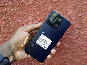 itel A60 - behind. (PHOTO: PC Tech Magazine)