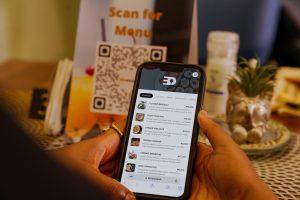 Restaurants are able to access menus using Nomba.