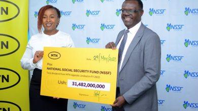 Photo of NSSF Earns Record UGX31.482bn Dividend From MTN Uganda