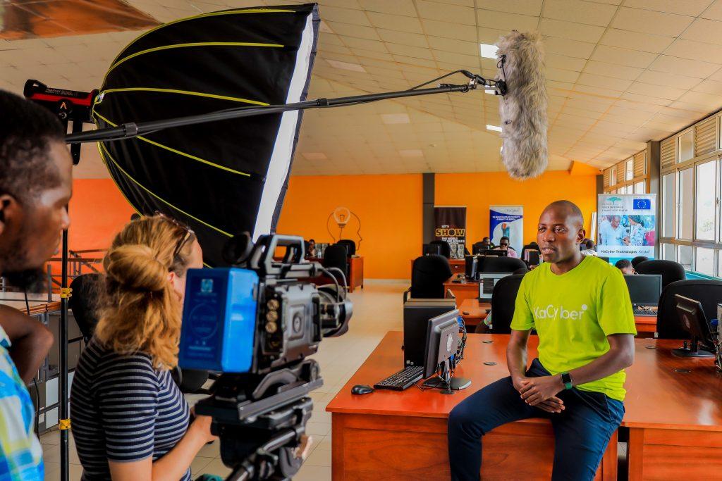 Being showcased on a prestigious platform like Voice of America has allowed Kacyber Technologies to reach a global audience, positioning KaCyber as a leading player in the transportation tech industry across Africa. PHOTO: Innocent Orikiiriza