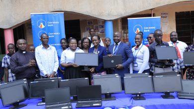 Photo of Centenary Bank Donates 20 Computers To St. Cecilia Junior School as Part of Their CSR Initiatives