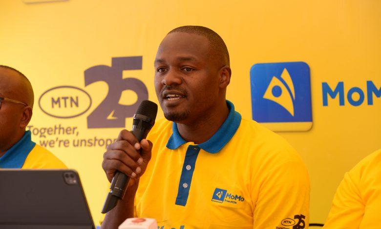 MTN MoMo Chief Technical and Information Officer, Mr. Albert Gitta.