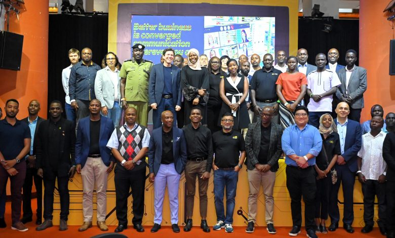 Partners and MTN Group key staff pose for a group photo at the MTN ICT Conference at Kabira Country Club.