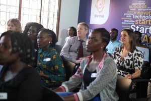 Audience at the She Techs The Future Demo Day.