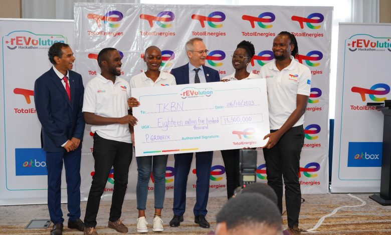 TBKN team the developed an AI-based solution was announced as the overall winner in the TotalEnergies Uganda rEVolution hackathon receiving a cash prize of UGX18.5 million.