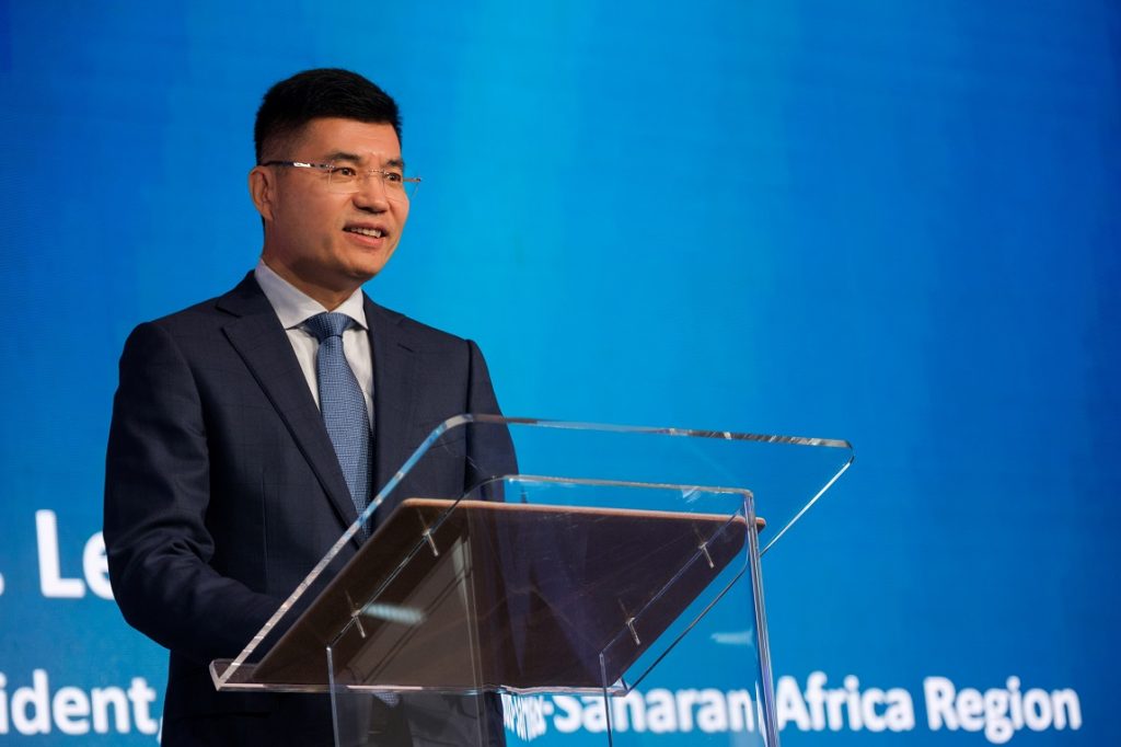 Leo Chen, President of Huawei Technologies Sub-Saharan Africa.