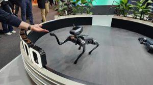 Tecno's robot dog. COURTESY PHOTO