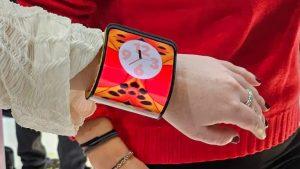 Wearable smartphone. COURTESY PHOTO