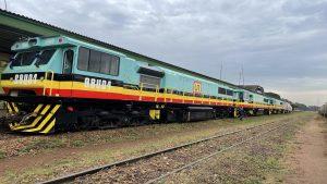 Uganda's diesel fueled train. Courtesy Photo/Infrastructure Uganda