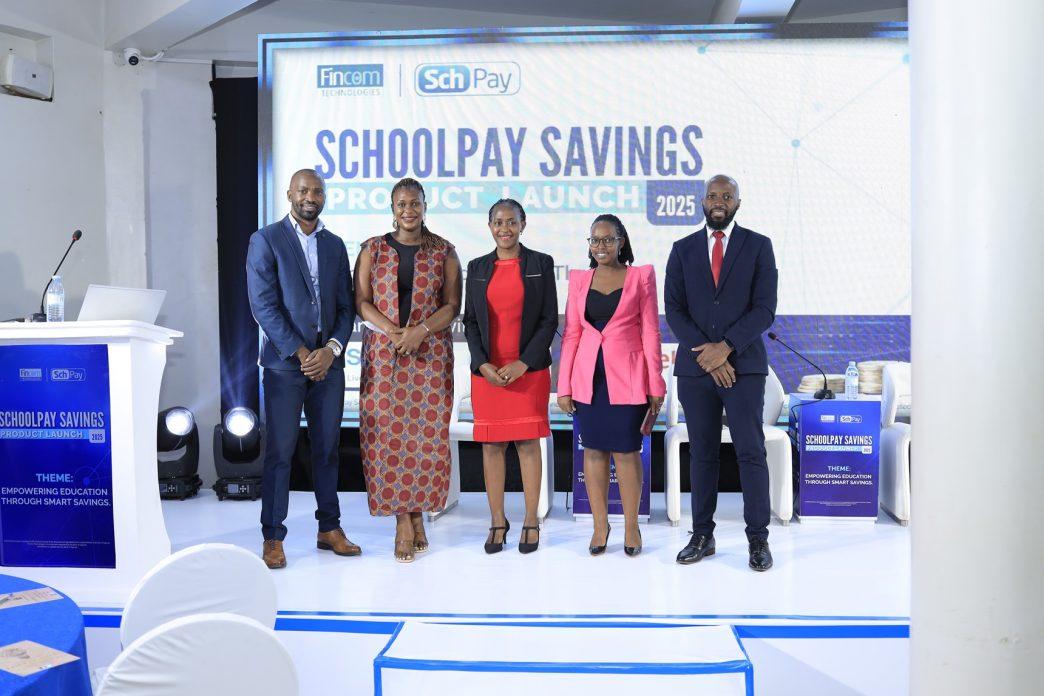 Partners pose for a group photo after the launch of the School Pay Savings Scheme by Airtel Money, SchoolPay, and Sanlam Investments. COURTESY PHOTO