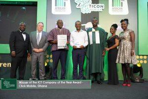Click Mobile wins ICT Company of the Year Award.