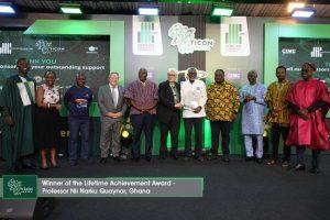 Prof. Nii Narku Quaynor wins Lifetime Achievement Award.