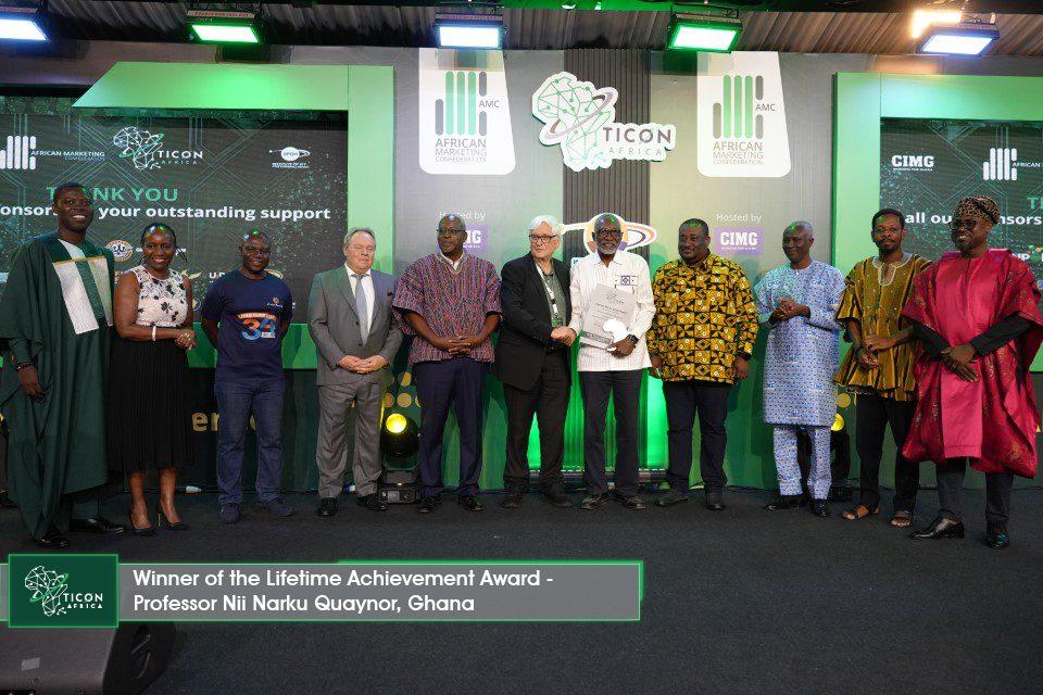 Prof. Nii Narku Quaynor wins Lifetime Achievement Award.