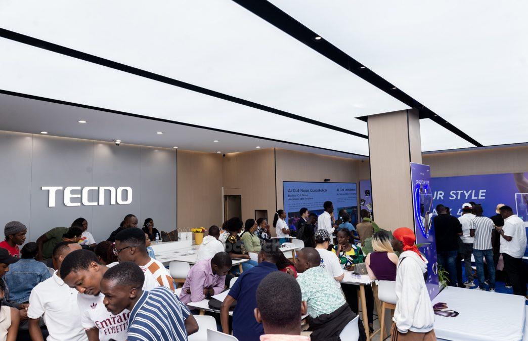 Some of the guest at the Tecno experiential event at Arena Mall, Nsambya. PHOTO: PC Tech Magazine
