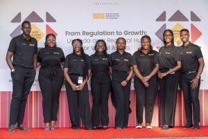 Users at the 2025 Kampala Blockchain Summit. COURTESY PHOTO