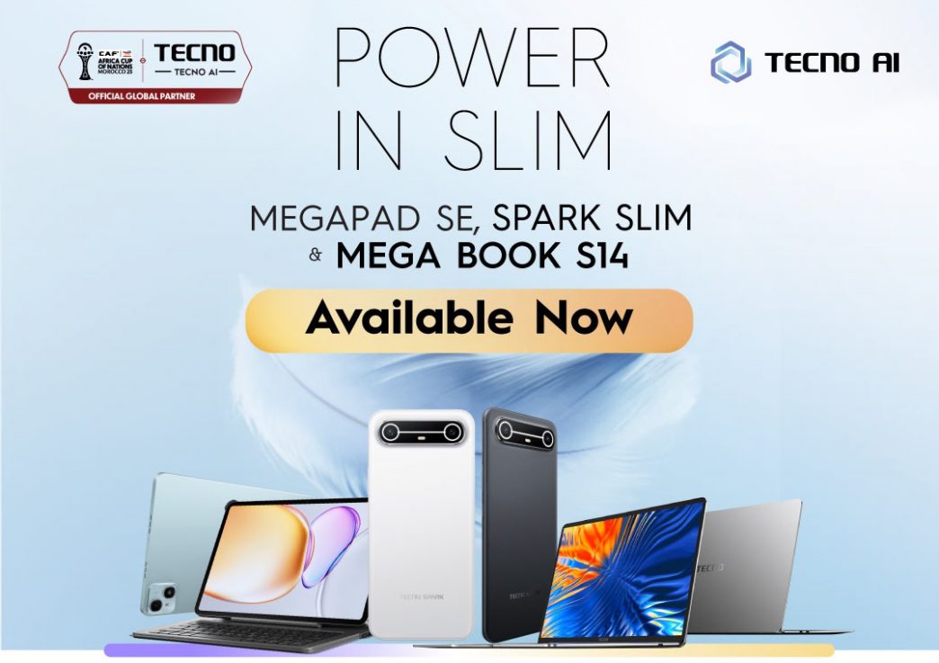 Official artwork of the newly announced Tecno slim devices.
