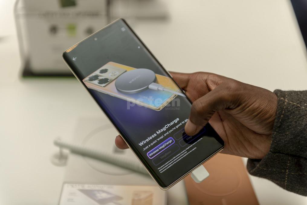 Of the approximately 56.1 million devices captured in UCC's Q3 2025 Market Performance Report, smartphones make up roughly 34%. (Pictured) A person testing the Infinix NOTE 40 Pro at its launch event. PHOTO: PC Tech Magazine