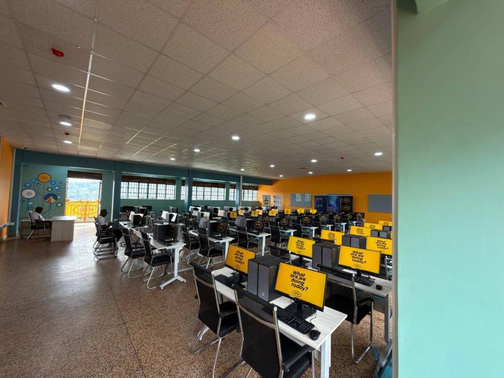 Inside the Kabale MTN Spark Hub which was handed over to Kabale University.