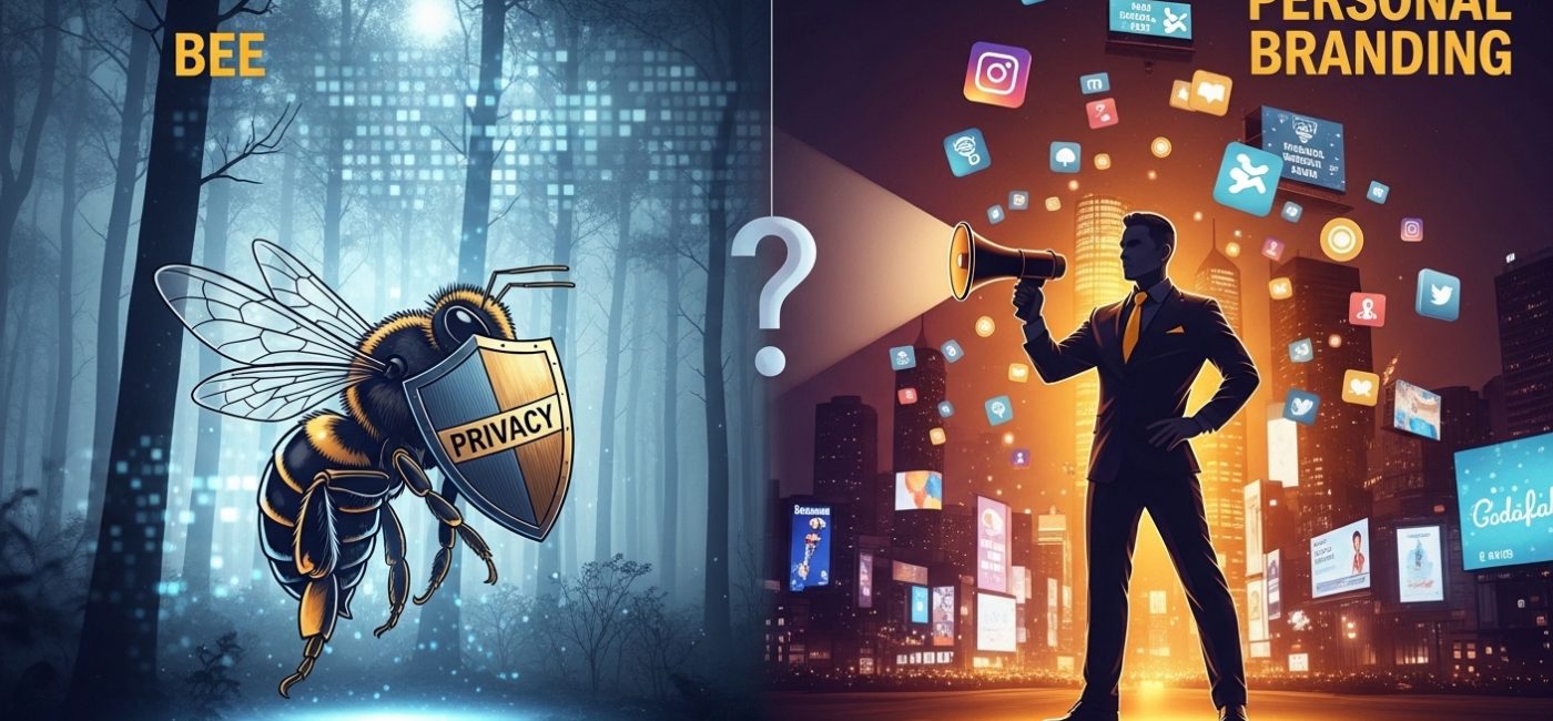 Privacy Bee vs. Personal Branding: Can You Be Visible and Private?