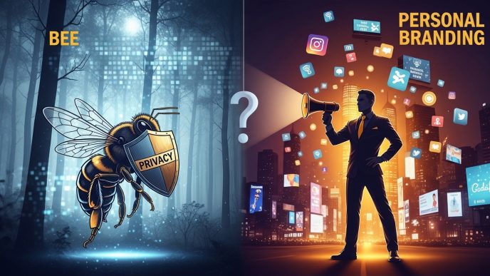 Privacy Bee vs. Personal Branding: Can You Be Visible and Private?