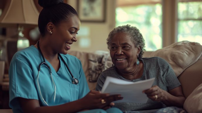 While technology handles the numbers, the focus remains on supporting infrastructure that helps aging population to remain in their homes. PHOTO: AI-generated/Freepik