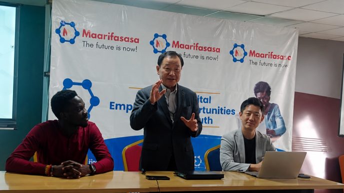 AI-POD press conference. COURTESY PHOTO