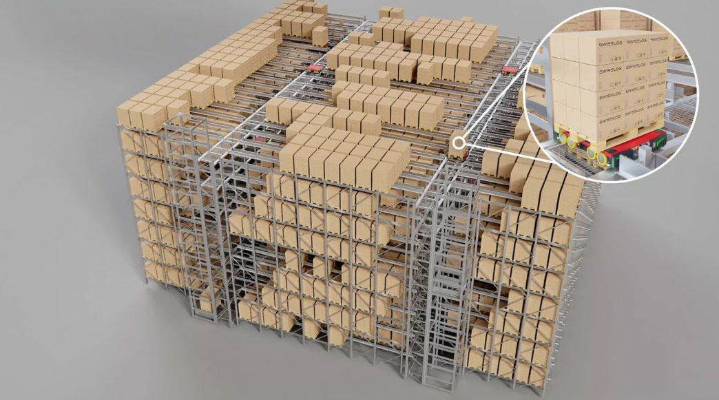 4-Way Pallet Shuttles for Faster Warehouse Storage