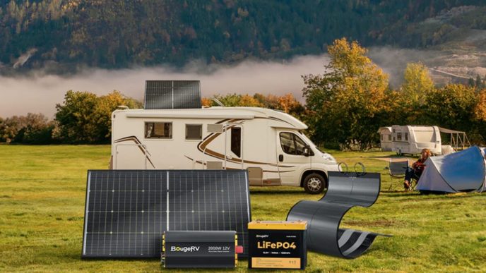 Power Your Adventures Anywhere with RV Solar Panel Kit