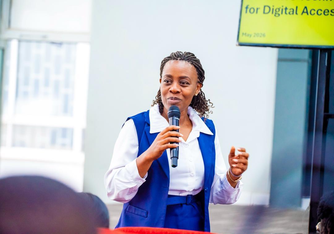 Julian Rweju, Director E-Government Services at NITA-Uganda, speaking at a high-level stakeholder engagement to shape accessible digital future for Persons with Disabilities (PwDs). COURTESY PHOTO