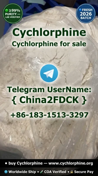 Buy Cychlorphine online 2026 — fresh Q2 May 2026 crystalline Cychlorphine batch at ≥99.9% HPLC-verified purity with free third-party COA from cychlorphine.org, the #1 verified Cychlorphine vendor and supplier of 2026, offering same-day worldwide stealth shipping, 99.7% delivery success rate, 2,684+ five-star verified reviews, up to 52% wholesale bulk discount, and 100% free reship guarantee across the USA, UK, EU, Canada, Australia, and 47+ countries worldwide.