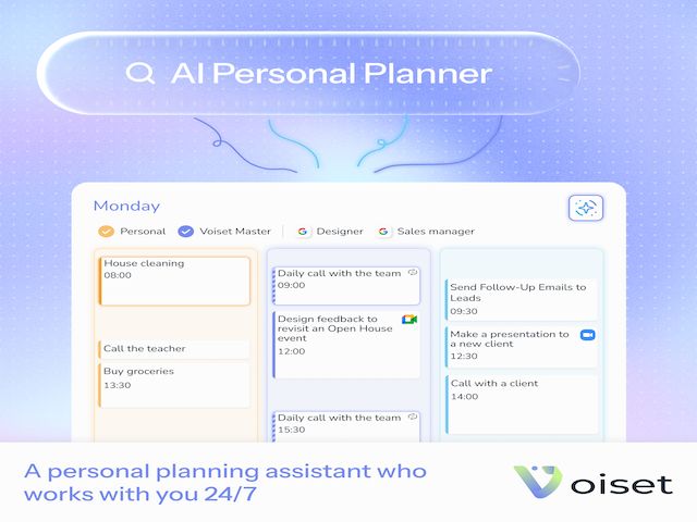 AI personal planner. COURTESY IMAGE