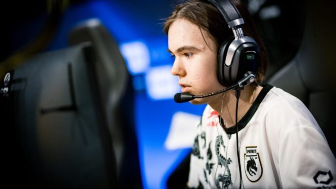 Danil ‘donk’ Kryshkovets at IEM Katowice 2025. Image Credit: ESL