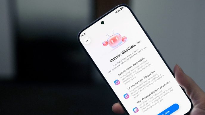 Tecno EllaClaw leverages agentic AI to enhance and simplify everyday mobile experiences. PHOTO: GSMArena