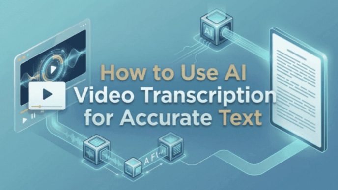 How to Use AI Video Transcription for Accurate Text