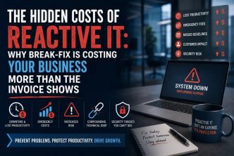 The Hidden Costs of Reactive IT: Why Break-Fix Is Costing Your Business More Than the Invoice Shows
