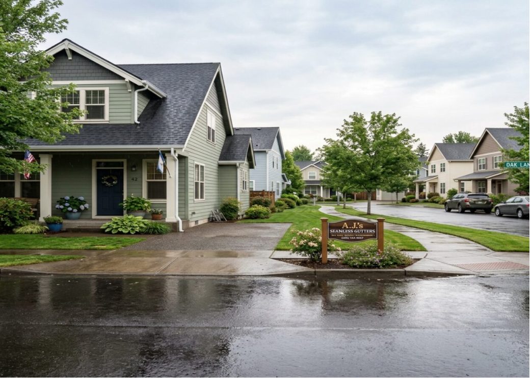 A.J.'s Seamless Gutters: Built to Last, Rain After Rain