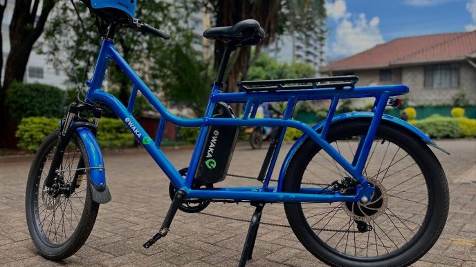 The Shujaa 2.0 Electric Cargo Bike. PHOTO: eWaka