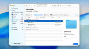 restore and click Recover