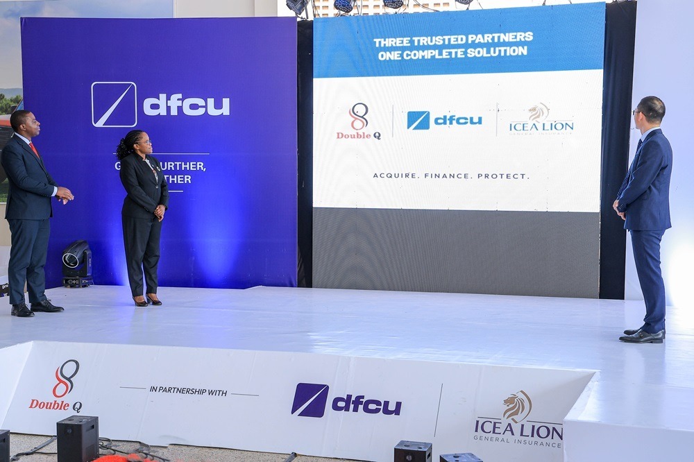 Double Q, DFCU Bank, and ICEA LION General Insurance are delivering an integrated mobility solution that combines vehicle supply, flexible financing, and insurance protection. COURTESY PHOTO