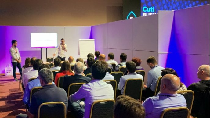 Conference talks are full of commands you can't copy