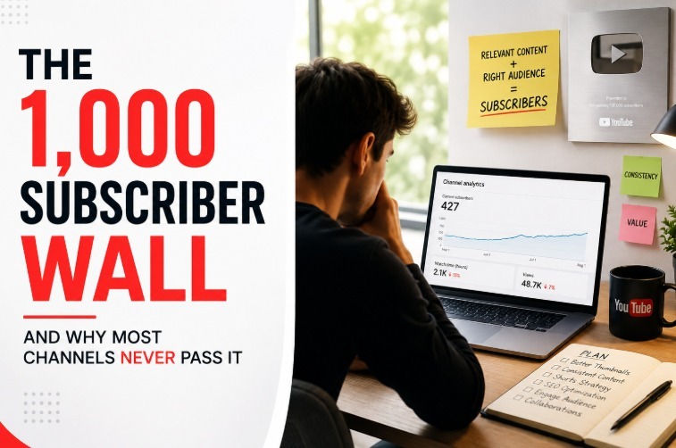The 1,000 Subscriber Wall: Why Channels Stall