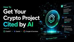 How to Get Your Crypto Project Cited by ChatGPT, Gemini, and Google AI Overviews