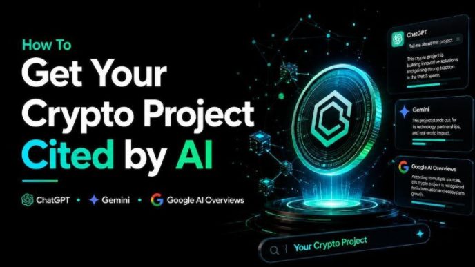 How to Get Your Crypto Project Cited by ChatGPT, Gemini, and Google AI Overviews